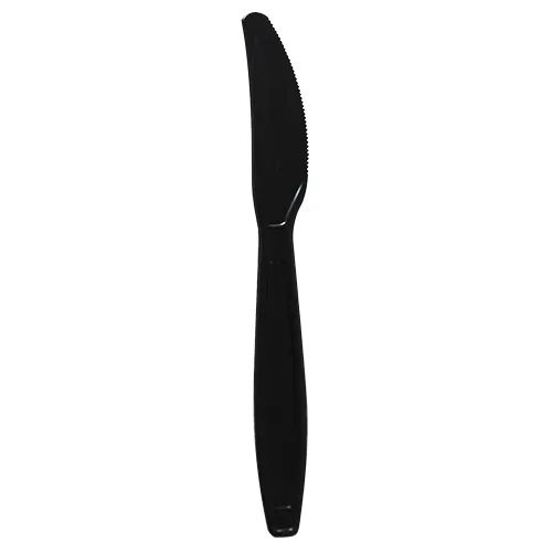 Karat PP Extra Heavy Weight Knives - Black - 1,000 ct