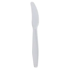 Karat PP Extra Heavy Weight Knives - White - 1,000 ct