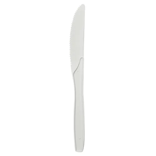 Karat PP Medium Heavy Weight Knives Bulk Box - White - 1,000 ct