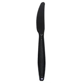 Karat PS Heavy Weight Knives Bulk Box - Black - 1,000 ct