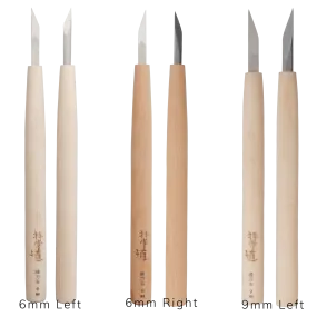 Kiridashi Style Carving Knives - 6mm