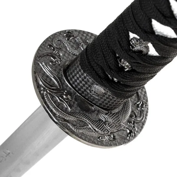 'Last Samurai' 39" Single Straight Sword & Stand (BS014036)