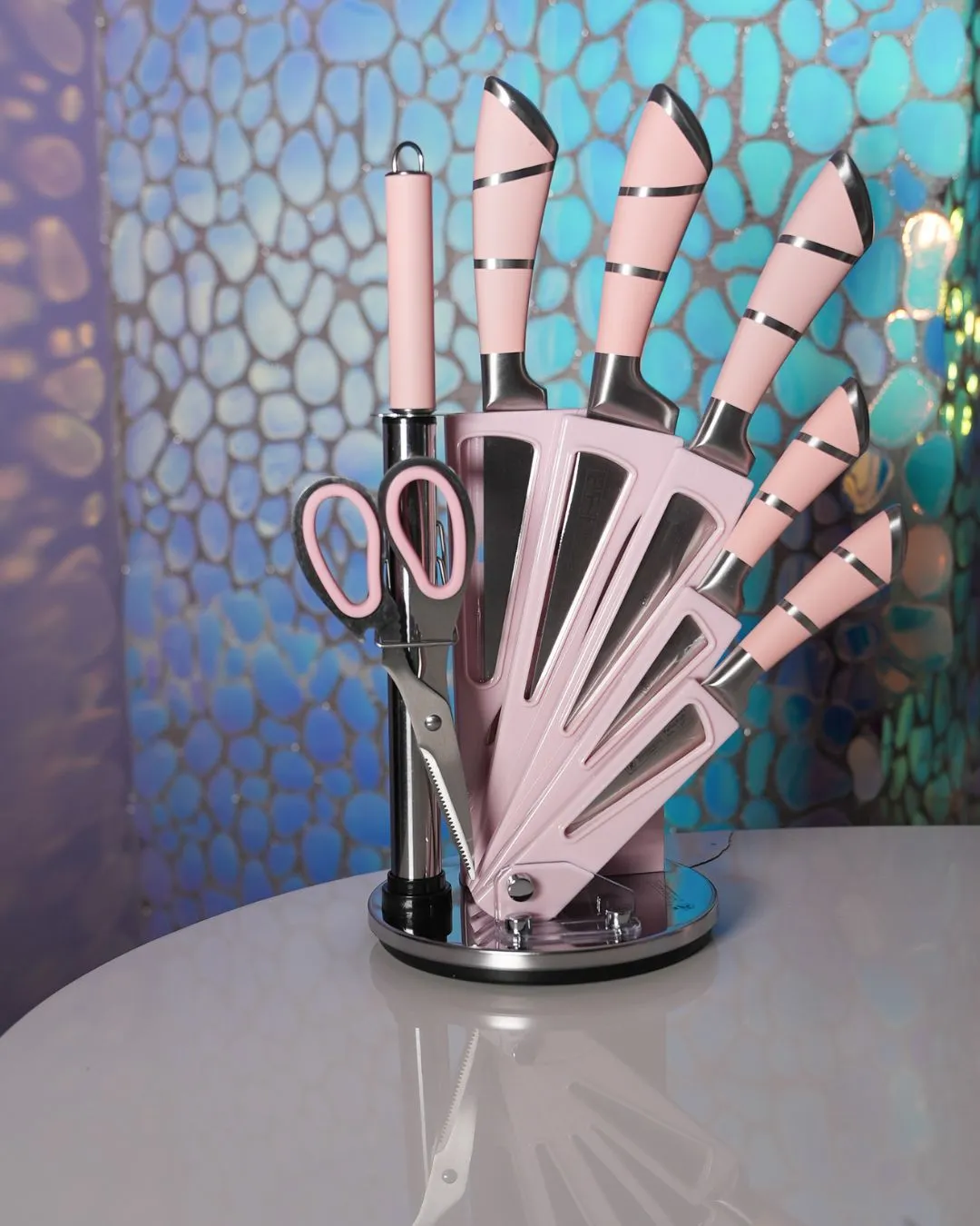 Megans Premium Stainless Steel Knife Set for Kitchen