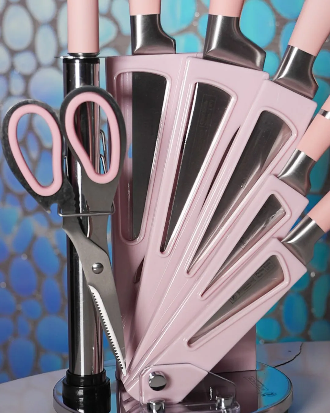 Megans Premium Stainless Steel Knife Set for Kitchen