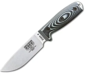 Model 4 Knife, Plain Edge, S35VN Steel, 3D G10 Handles - ESEE Knives