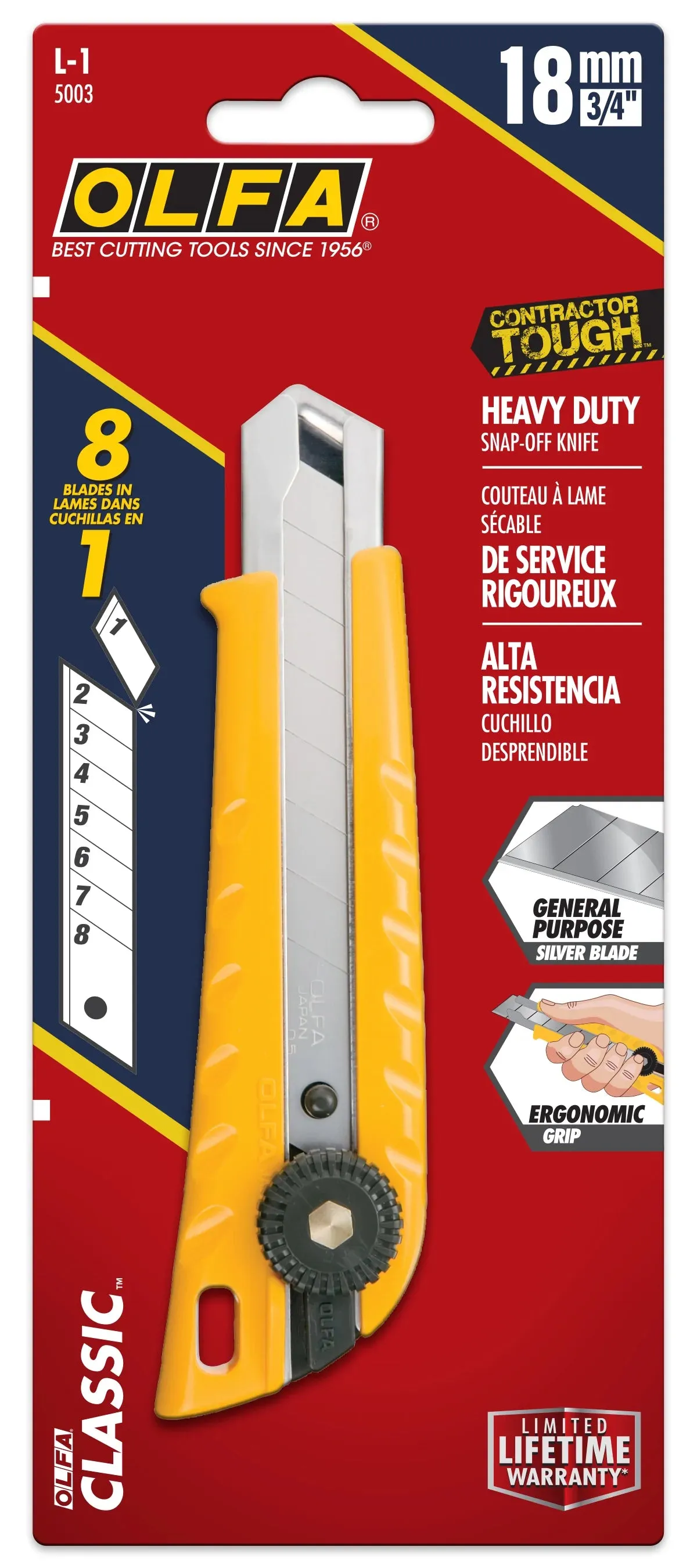 Olfa Heavy-Duty Utility Knife L-1