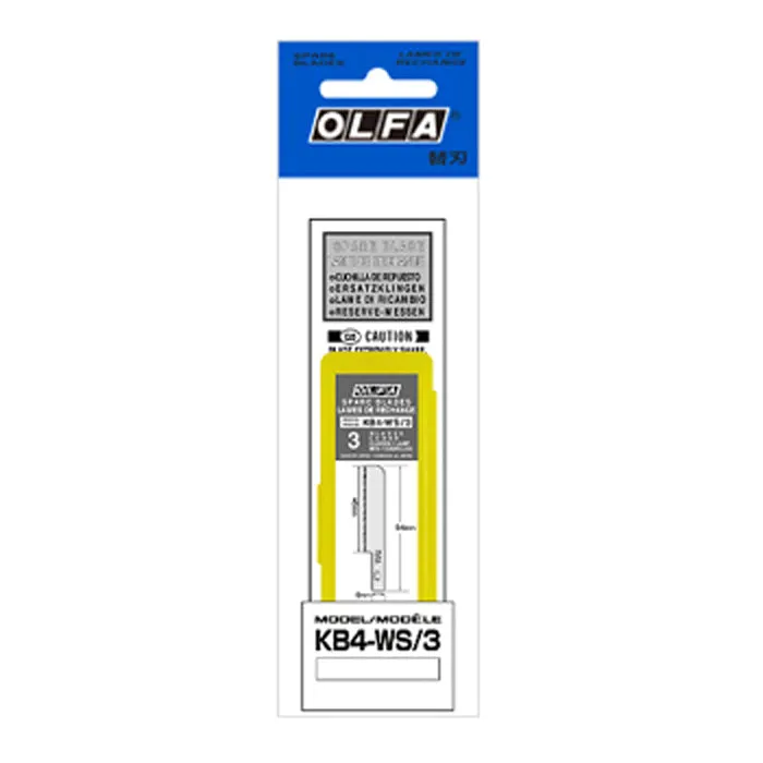 Olfa KB4-WS/3 Wide Saw Blade, Pack Of 3