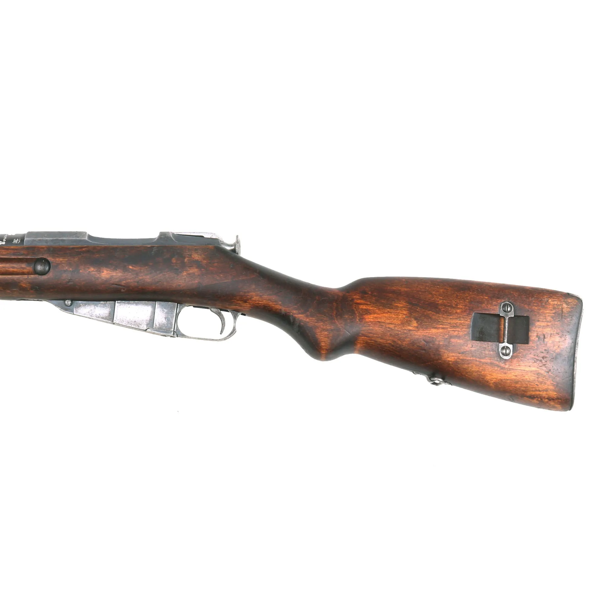 Original Antique Finnish Continuation War Model M/39 Mosin-Nagant Rifle Serial 208220 with 1941 Dated Barrel - Antique Tula Receiver Dated 1897