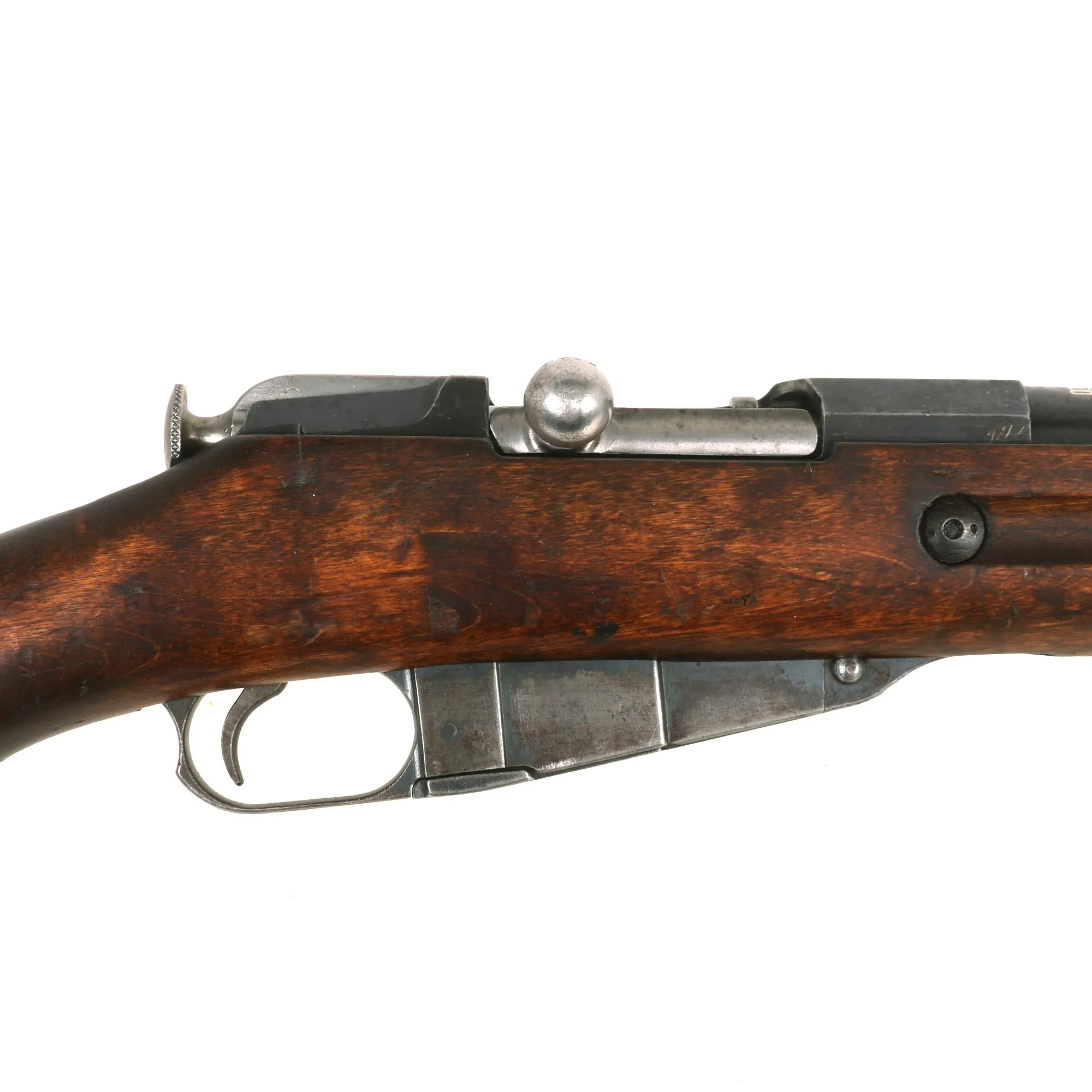 Original Antique Finnish Continuation War Model M/39 Mosin-Nagant Rifle Serial 208220 with 1941 Dated Barrel - Antique Tula Receiver Dated 1897