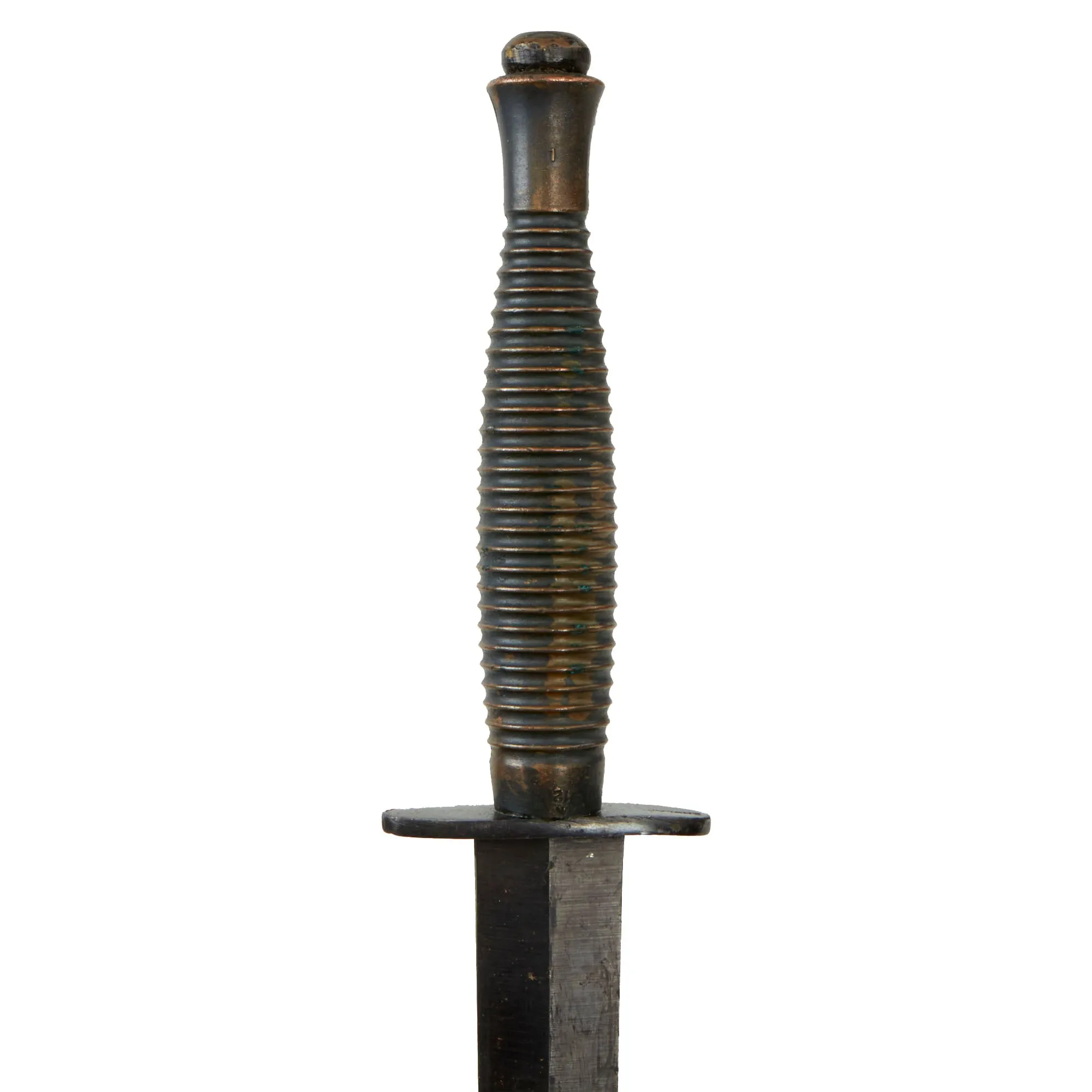 Original British WWII 3rd Pattern Fairbairn-Sykes Fighting Knife with Scabbard