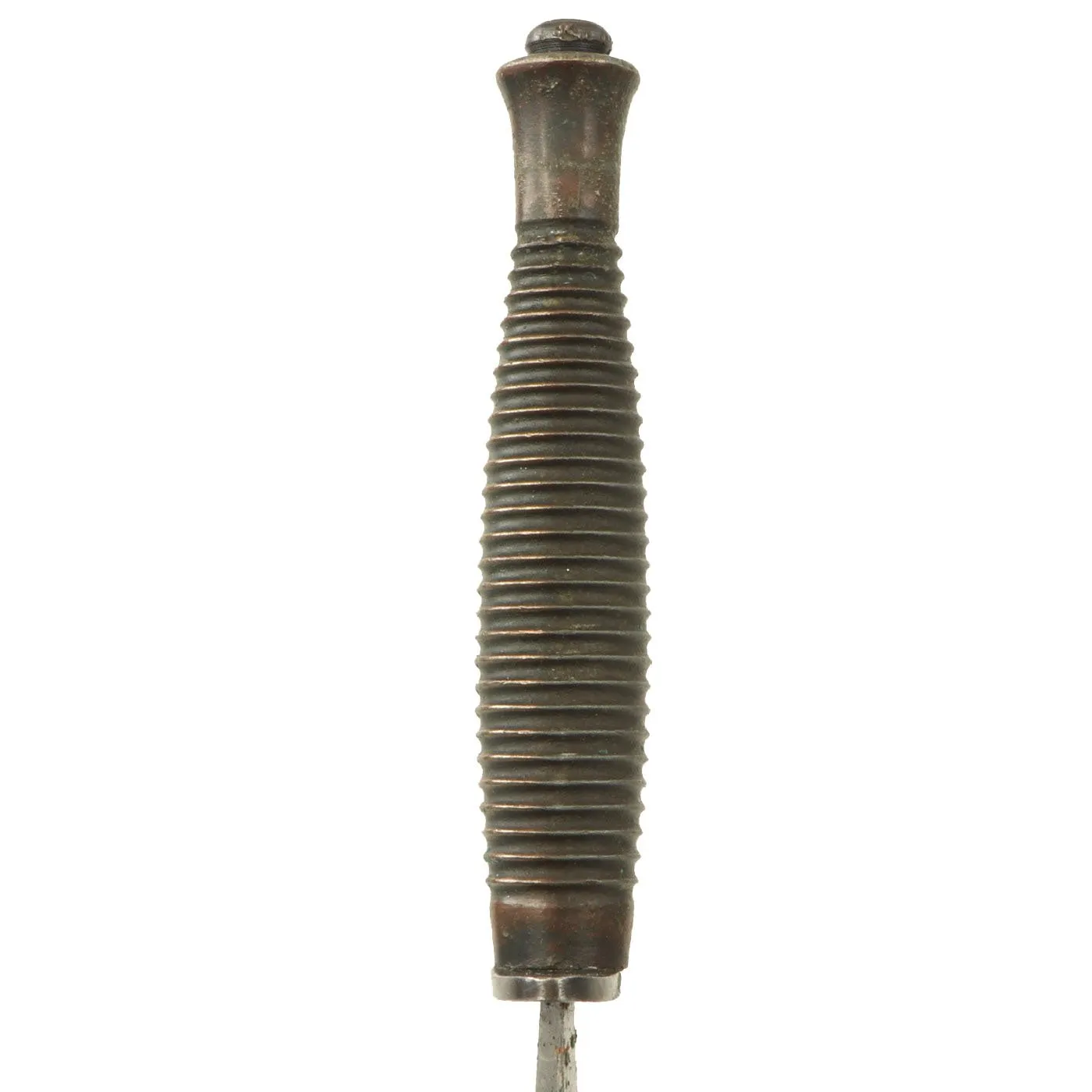 Original British WWII Early 3rd Pattern Broad Arrow Marked Fairbairn-Sykes Fighting Knife with Scabbard