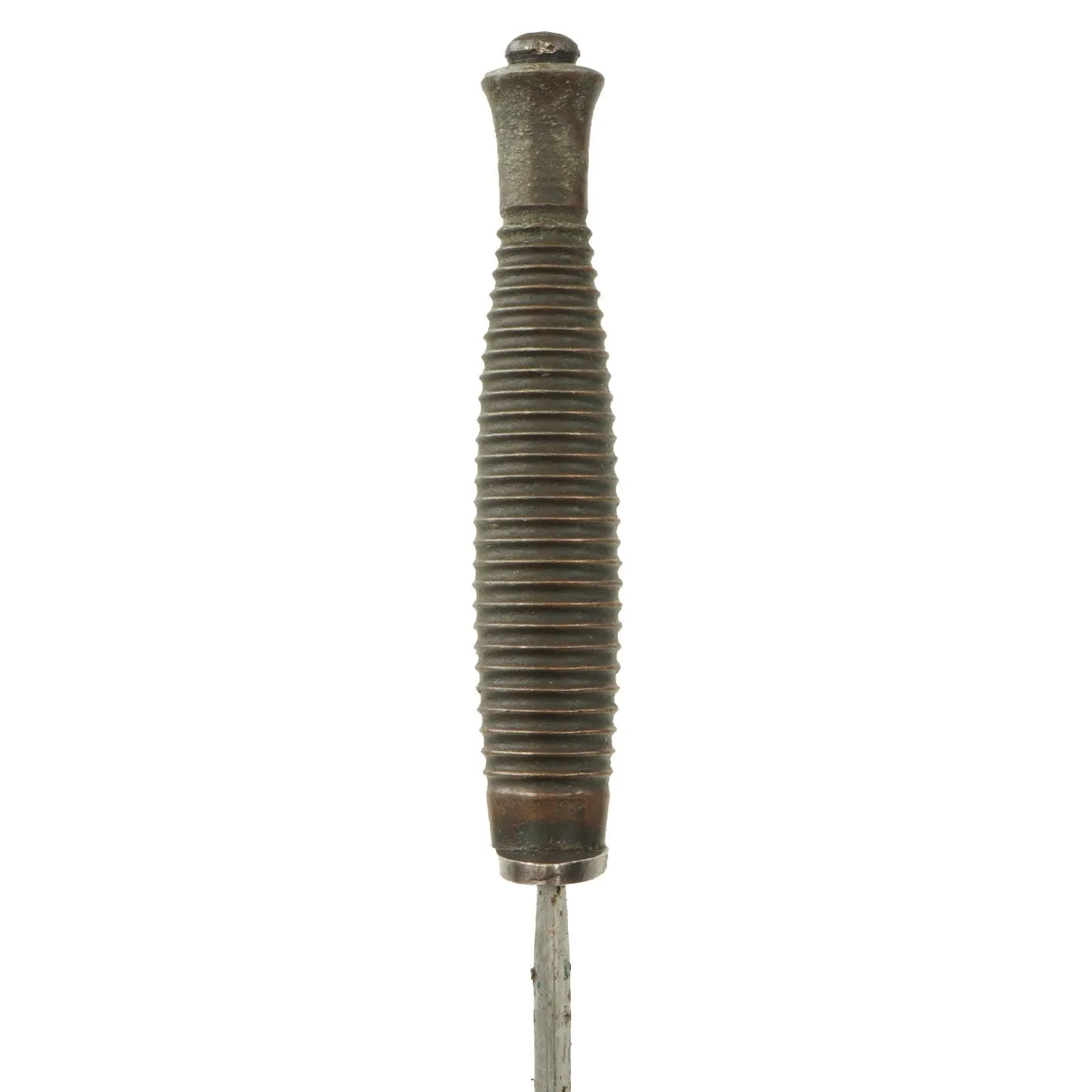 Original British WWII Early 3rd Pattern Broad Arrow Marked Fairbairn-Sykes Fighting Knife with Scabbard