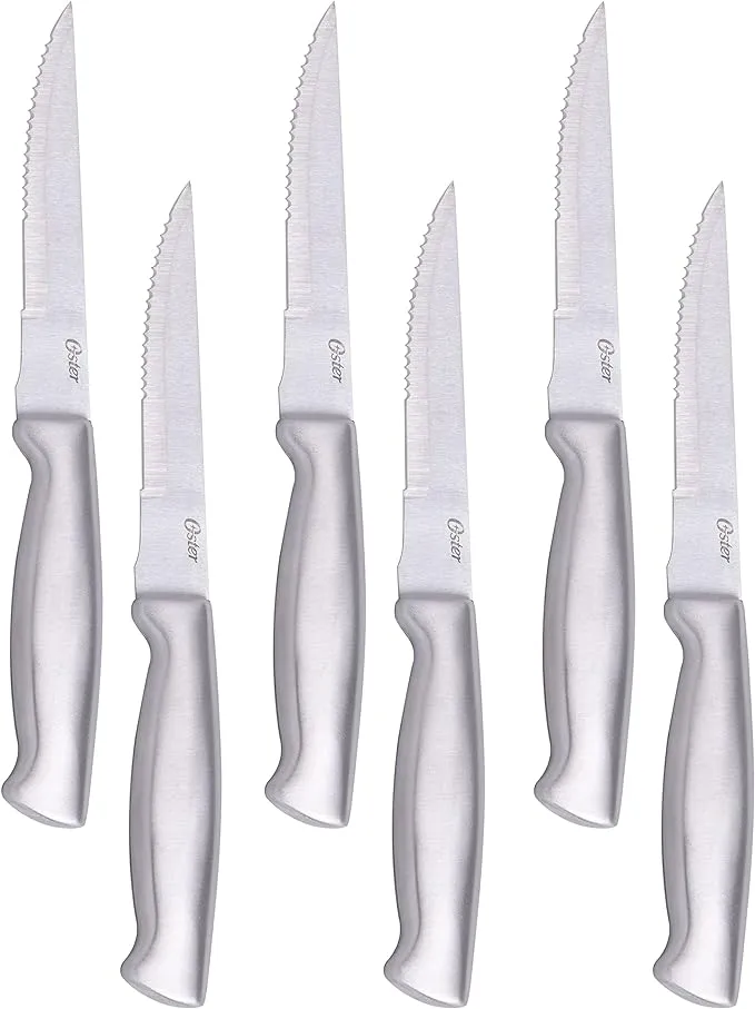 Oster Baldwyn - 14 Piece Stainless Steel Cutlery Block Set