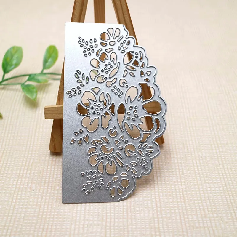 Printable Heaven Large Cutting Die - Floral Lace Card Front (1pc) (B008)