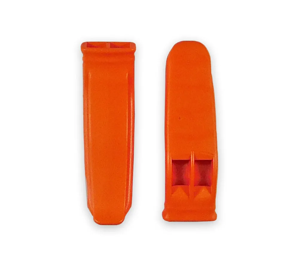 Rescue Whistle 4-pack - 5col Survival Supply