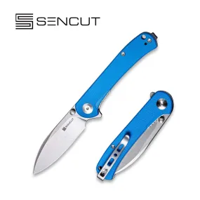 SENCUT Scepter Flipper &Thumb Stud Knife G10 Handle (2.97" 9Cr18MoV Blade) SA03A