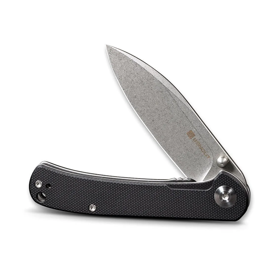 SENCUT Scepter Flipper &Thumb Stud Knife G10 Handle (2.97" 9Cr18MoV Blade) SA03B