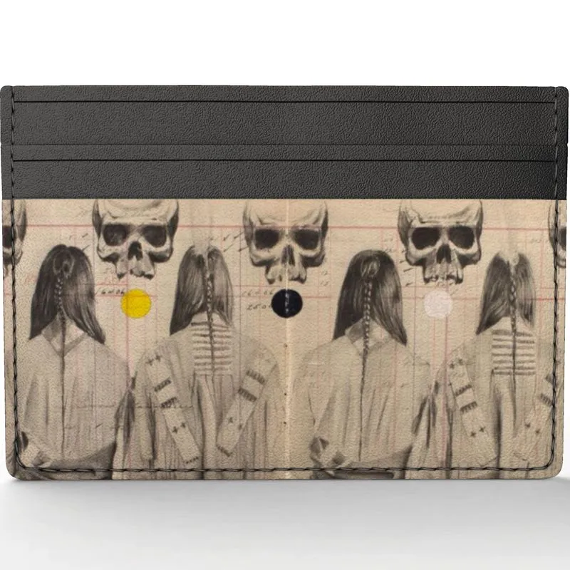 Survival Leather Card Holder
