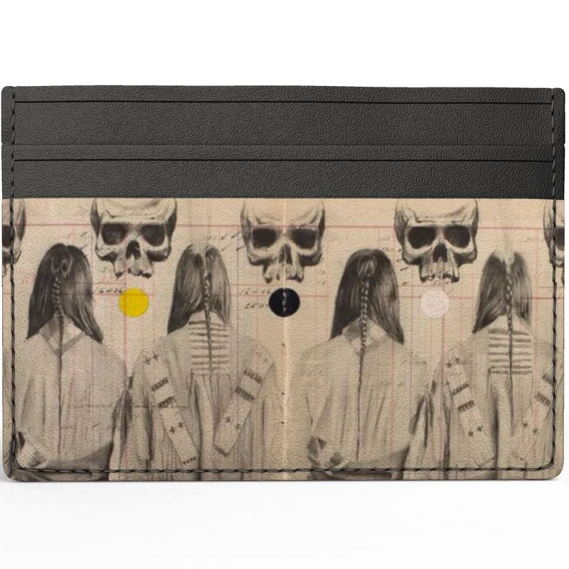 Survival Leather Card Holder