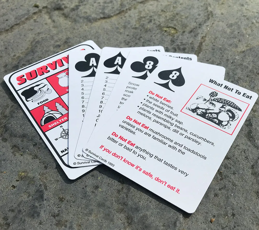 Survival Playing Cards