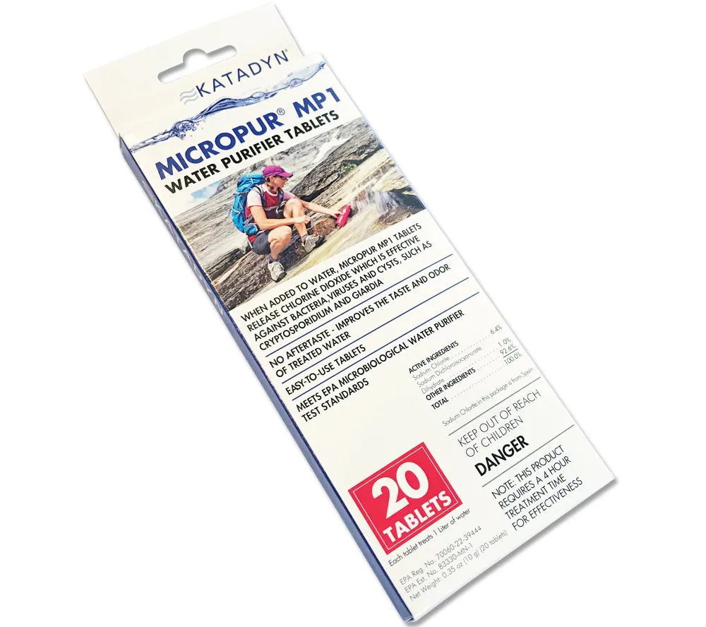 Survival Water Treatment Pack - 5col Survival Supply