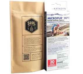 Survival Water Treatment Pack - 5col Survival Supply