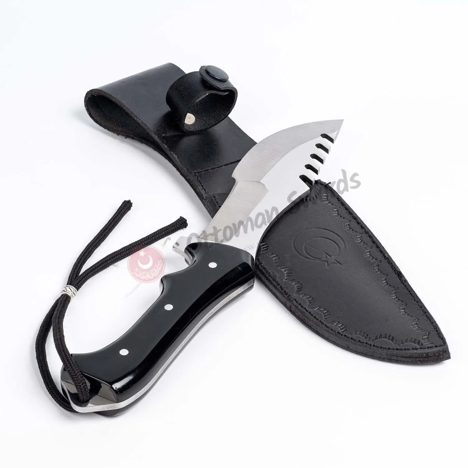Tracker Knife And Sheath 4116 Steel Blade 11"