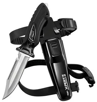 TUSA FK910 X-Pert II Dive Knife (Pointed Tip)