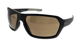 UNDER ARMOUR UA RECONDLD Matte Green Rectangle Sunglasses
