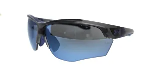 UNDER ARMOUR UA YARD DUAL JR09V Grey Blue Oval Sunglasses