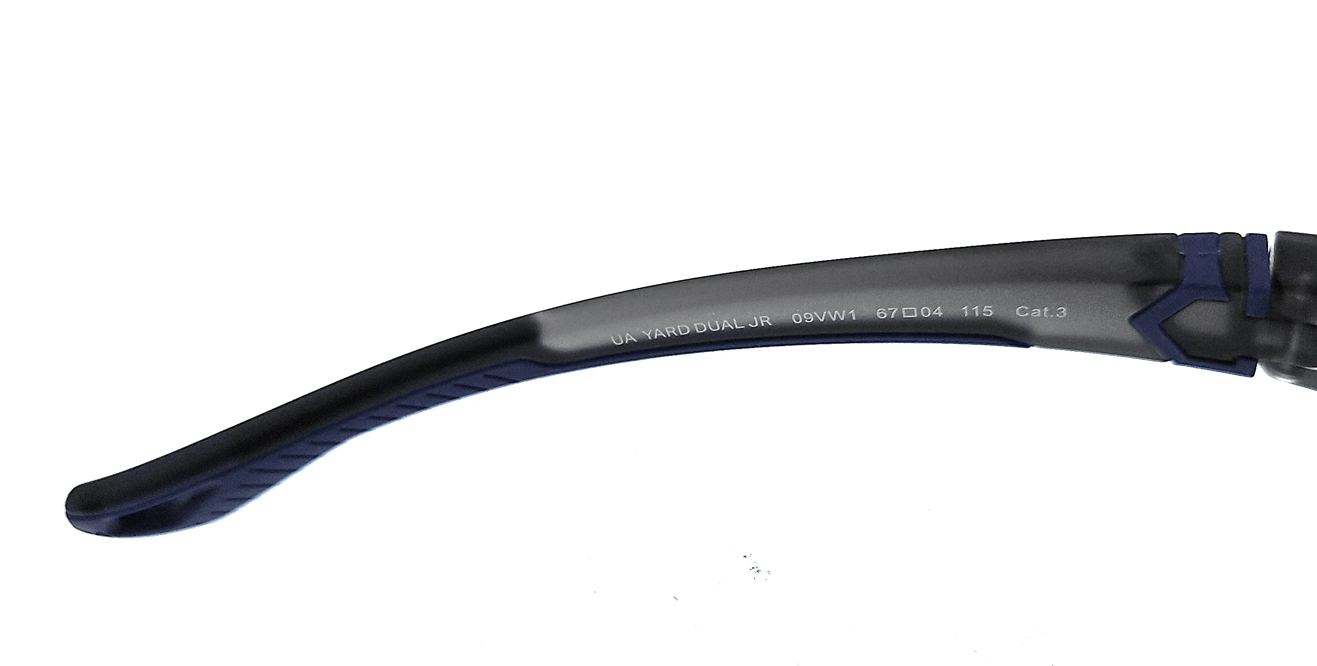 UNDER ARMOUR UA YARD DUAL JR09V Grey Blue Oval Sunglasses