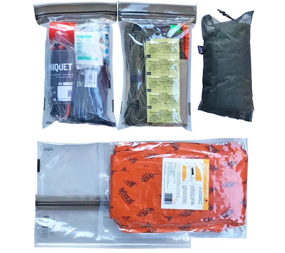 Wilderness Survival Kit, v2 - 5col Survival Supply