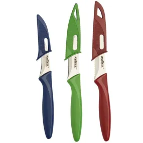 Zyliss Premium 3-Piece Peeling and Paring Knife Set for Efficient Kitchen Prep